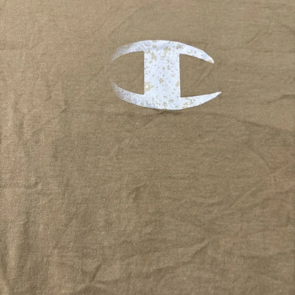Champion Men’s 2XL Brown Moon Phase Graphic T-Shirt Short Sleeve Logo Tee - Picture 2 of 7